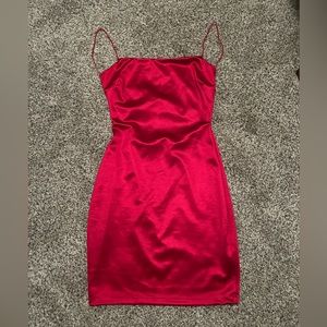 Windsor red backless homecoming/prom dress